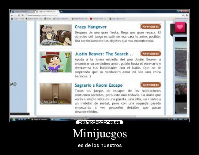 Minijuegos - es de los nuestros