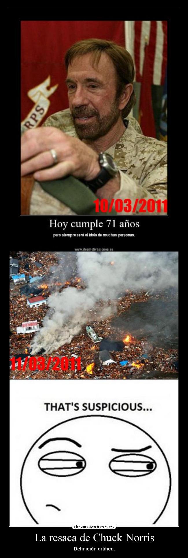 La resaca de Chuck Norris -