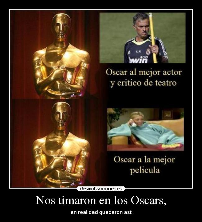 carteles oscars desmotivaciones