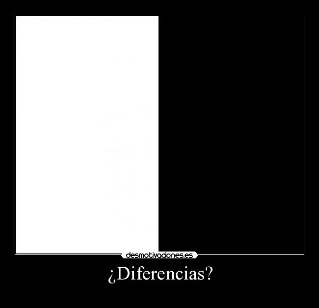 carteles diferencias desmotivaciones