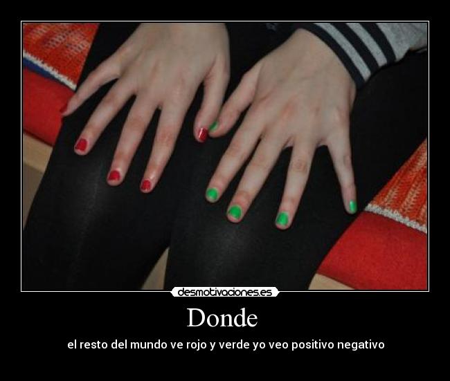 Donde -