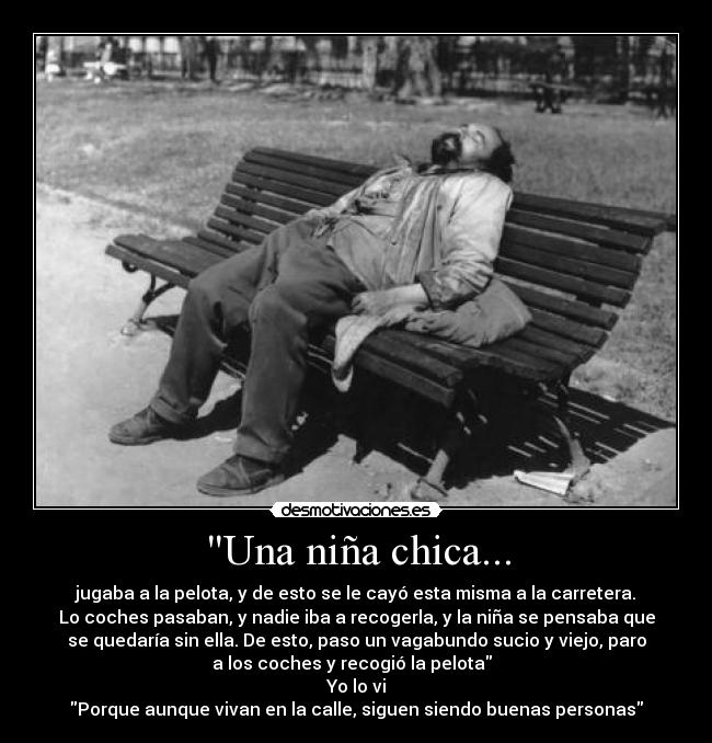 Una niña chica... - 