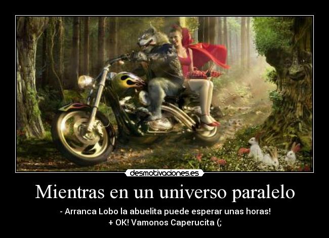 Mientras en un universo paralelo - 