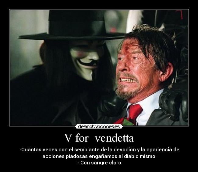 V for vendetta -