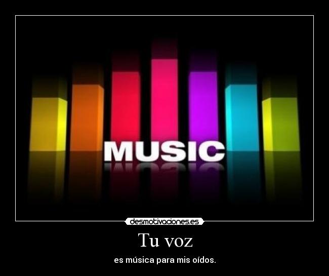 Tu voz -
