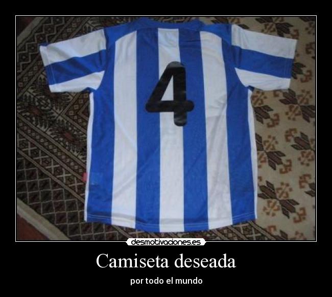 Camiseta deseada -