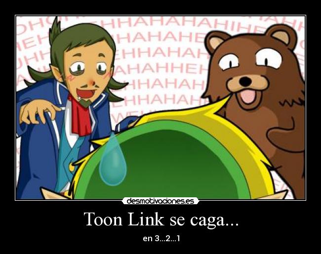 Toon Link se caga... -