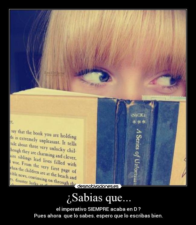 carteles imperativo desmotivaciones