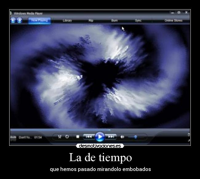 La de tiempo -