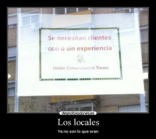 Los locales -