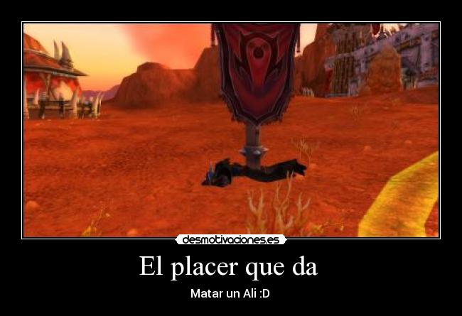 carteles wow desmotivaciones