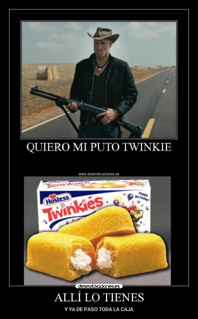 carteles twinkie desmotivaciones