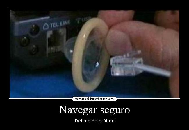 Navegar seguro - Definición gráfica