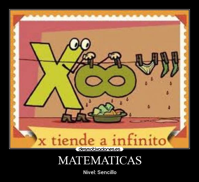 MATEMATICAS - Nivel: Sencillo