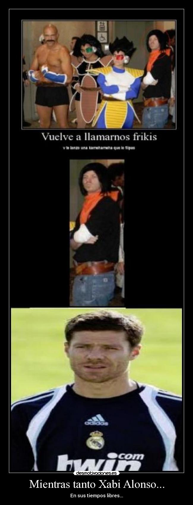 Mientras tanto Xabi Alonso... - En sus tiempos libres...