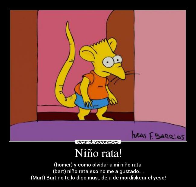 Niño rata! -