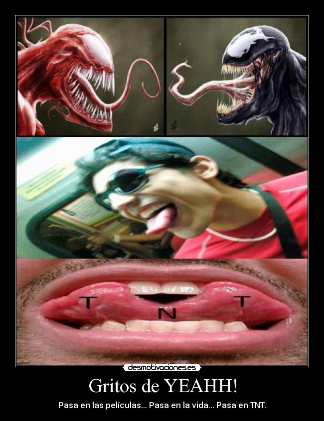 carteles gritos yeahh desmotivaciones