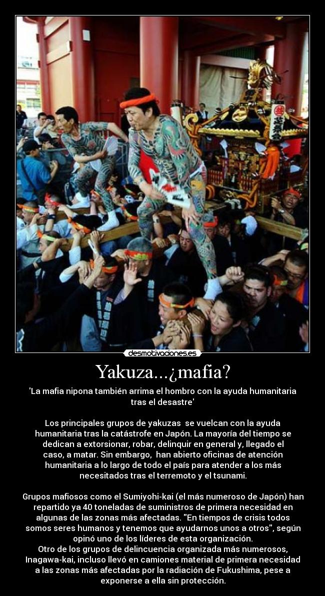 Yakuza...¿mafia? - 
