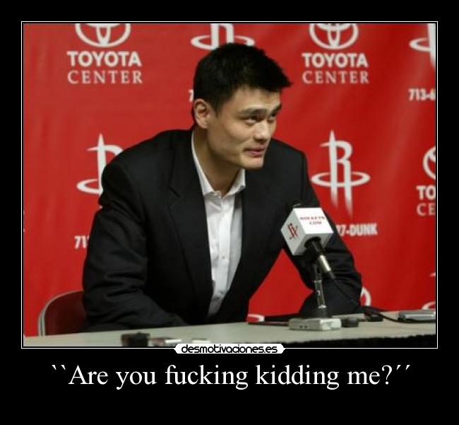 ``Are you fucking kidding me?´´ -