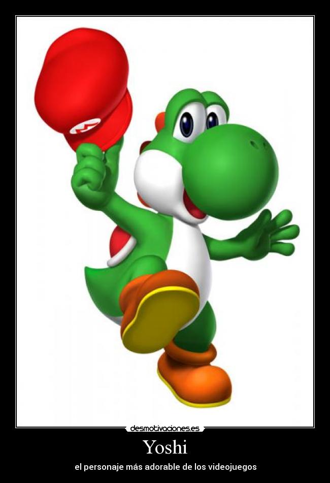 Yoshi - el personaje más adorable de los videojuegos