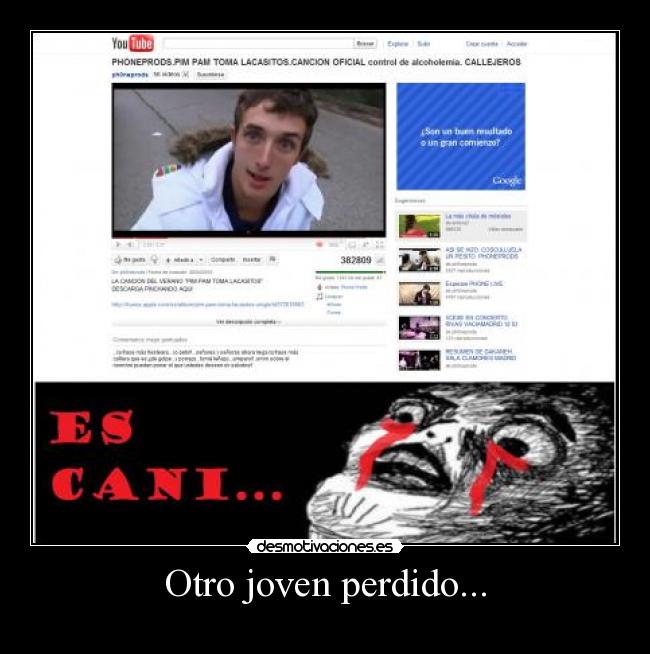 Otro joven perdido... - 