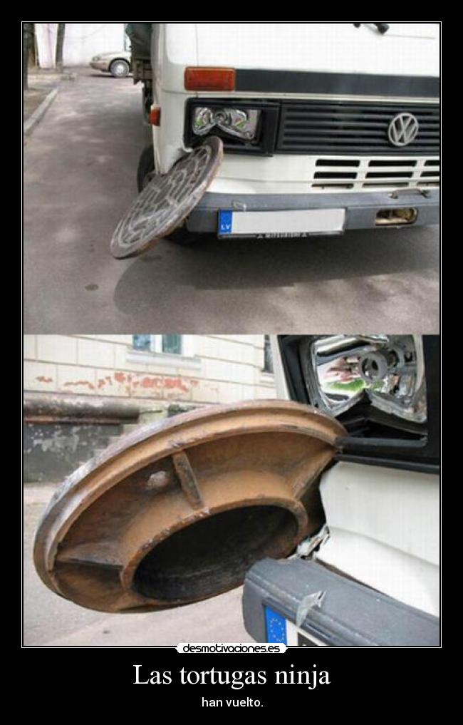 Las tortugas ninja - han vuelto.