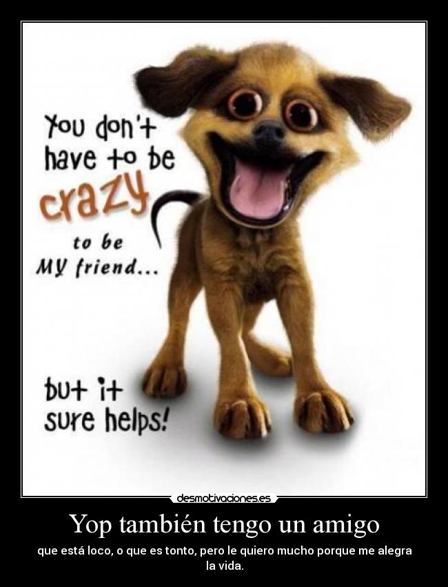 Yop también tengo un amigo - 