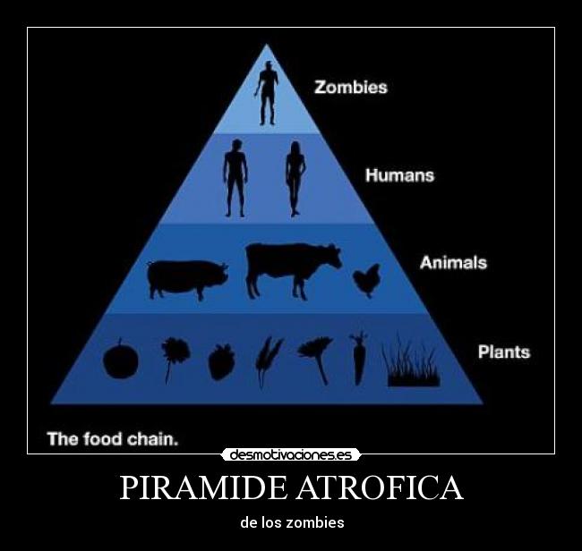 PIRAMIDE ATROFICA - de los zombies