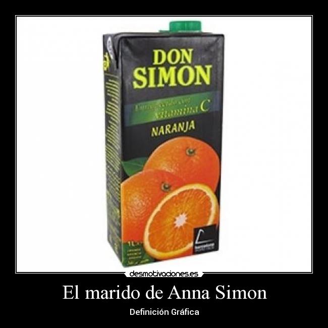 El marido de Anna Simon -