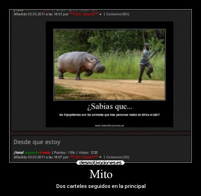 carteles mito desmotivaciones