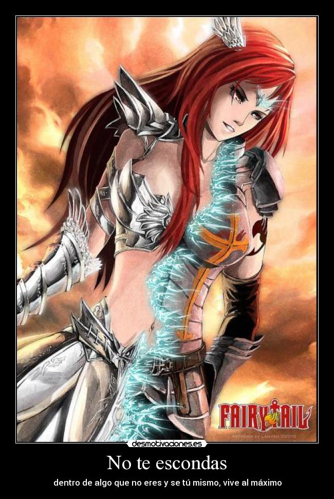 No te escondas - dentro de algo que no eres y se tú mismo, vive al máximo