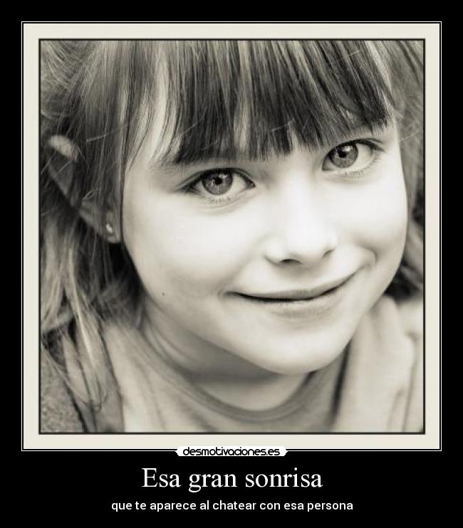 Esa gran sonrisa - 