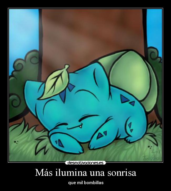 Más ilumina una sonrisa -