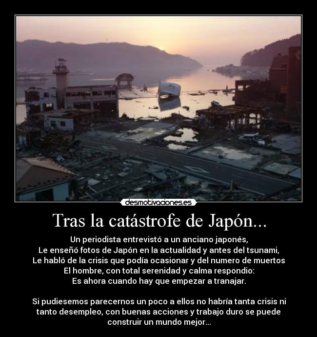 carteles japon politica enseno fotos japon actualidad antes del tsunami periodista desmotivaciones