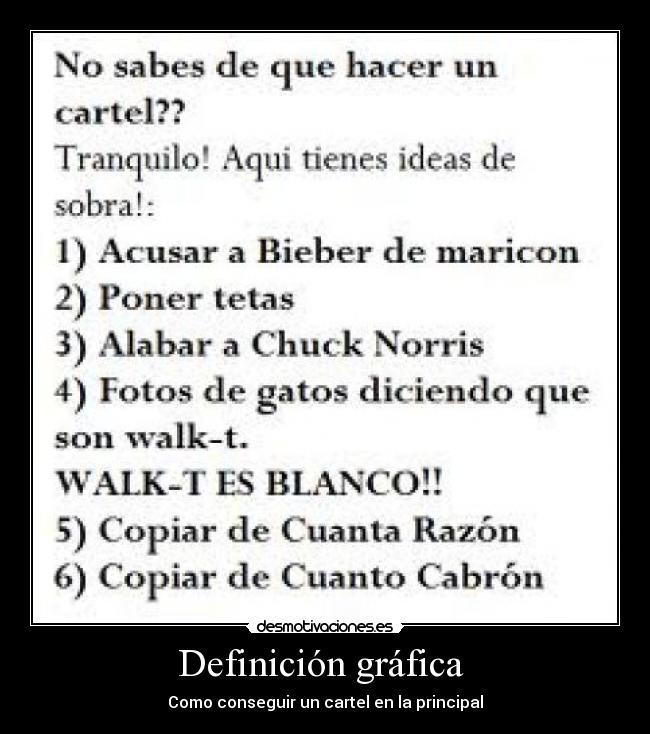 carteles def desmotivaciones