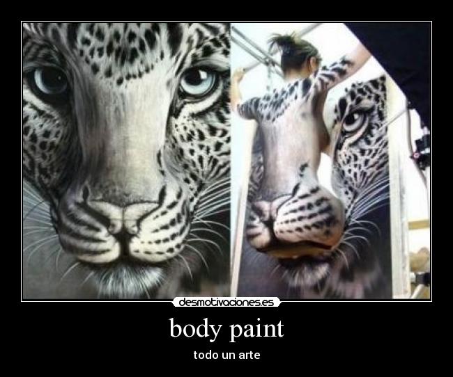 body paint - todo un arte