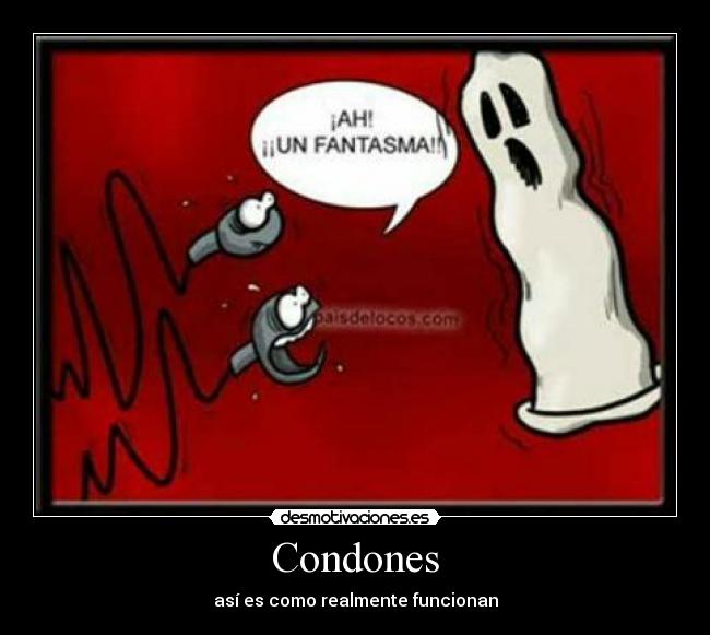 carteles condones funcion realidad desmotivaciones