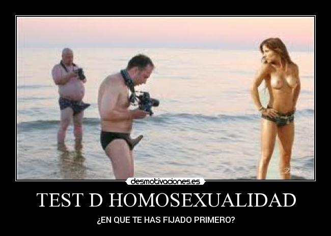TEST D HOMOSEXUALIDAD -