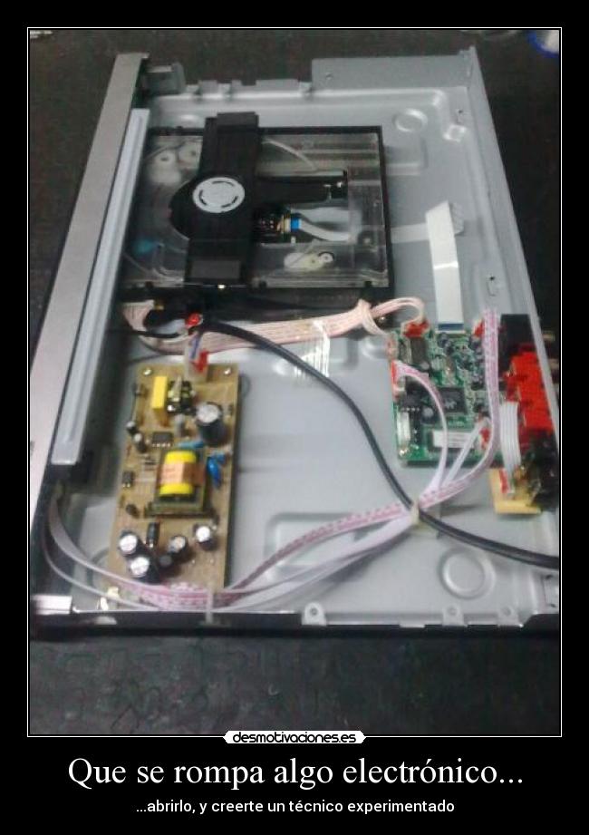 Que se rompa algo electrónico... - 