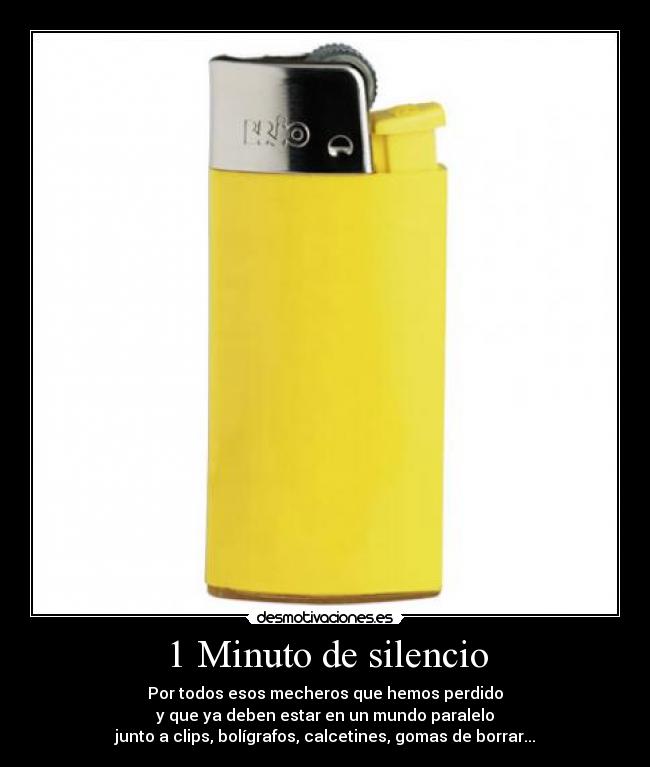 1 Minuto de silencio - 