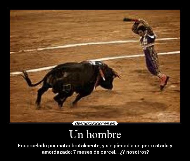 Un hombre -