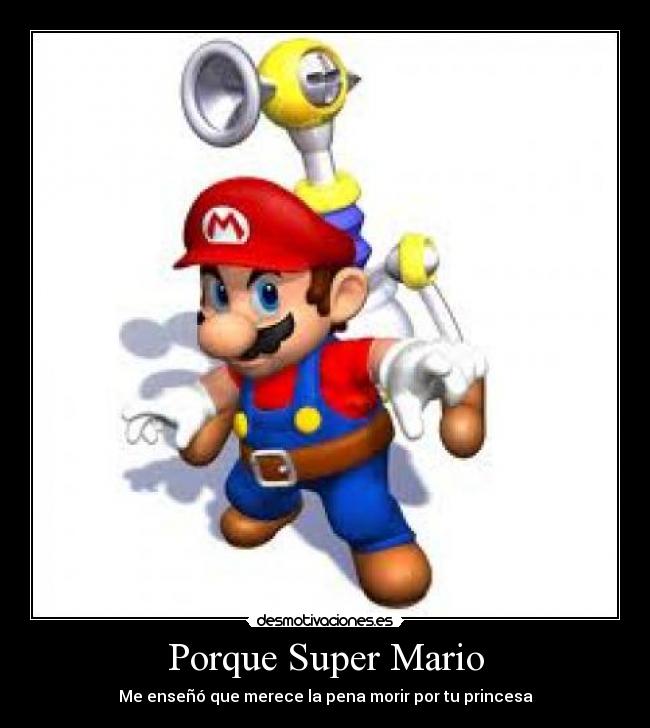 Porque Super Mario -