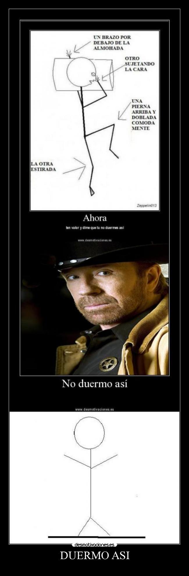 DUERMO ASI - 