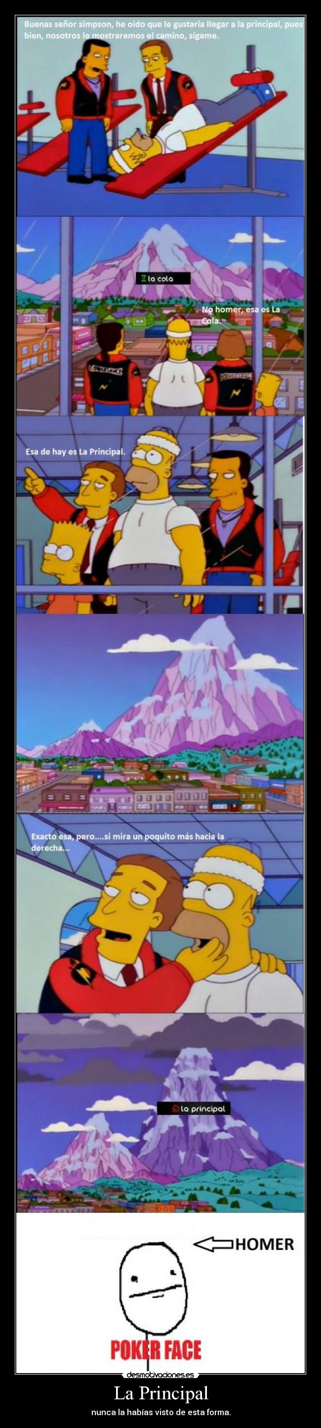 La Principal - nunca la habías visto de esta forma.