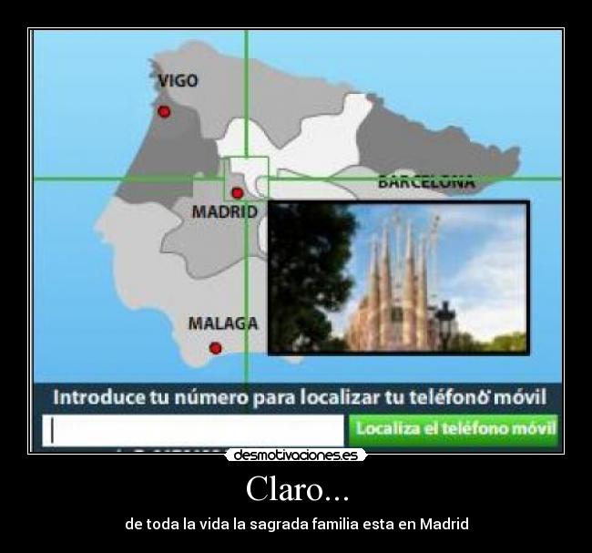 Claro... - de toda la vida la sagrada familia esta en Madrid