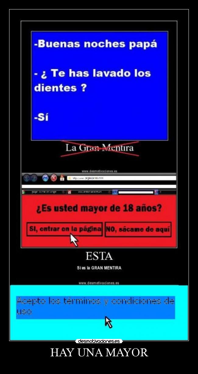 HAY UNA MAYOR - 