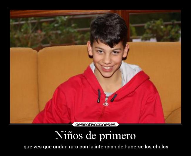 Niños de primero -