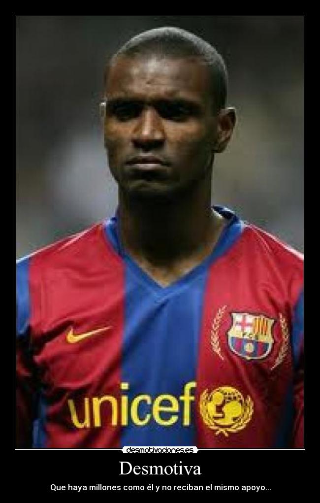 Desmotiva - Que haya millones como él y no reciban el mismo apoyo...