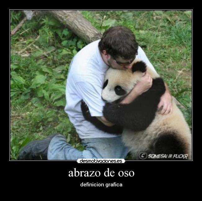 abrazo de oso - 