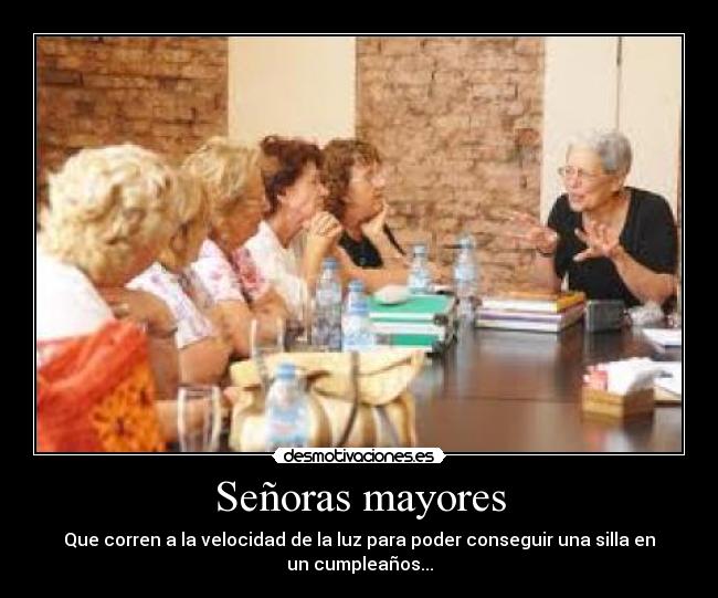 Señoras mayores - 